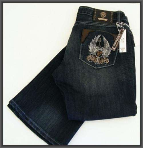 Ladies Blue Guess Jeans - Size: 34