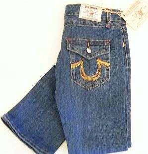 Ladies True Religion Stretch Jeans - Size: 32