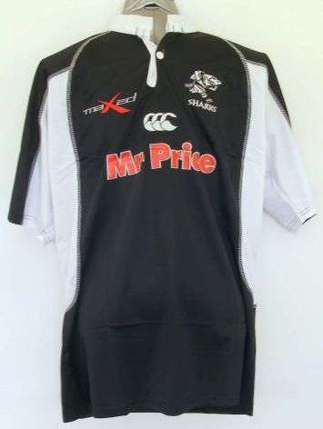 BLACK Sharks Sport Shirt - Size: MEDIUM