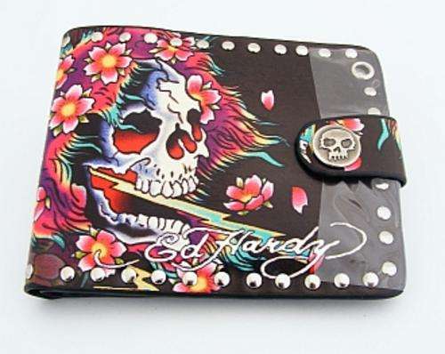 Black Ed Hardy Wallet