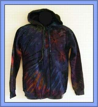 TIE-DYE HOODIE - SIZE: MEDIUM