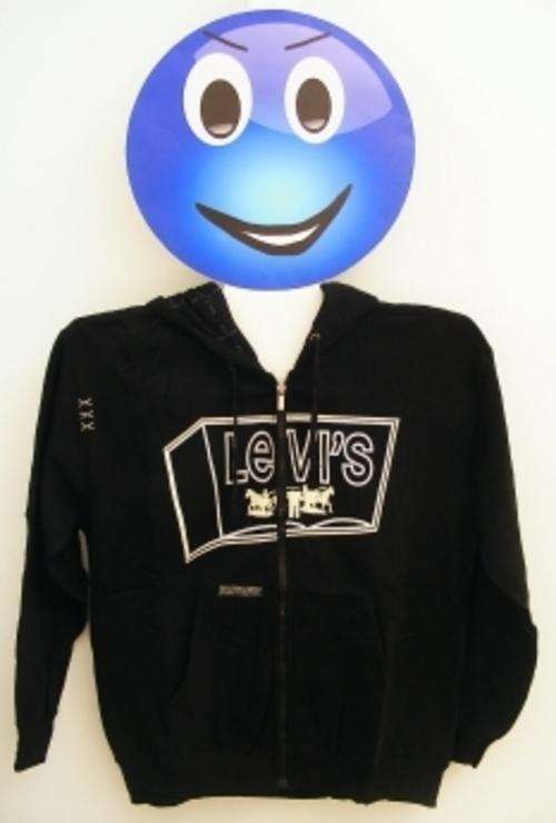 Black Levi's Hoodie - Large - slim fit