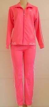 PINK ADIDAS TRACKSUIT - SIZE: X-LARGE