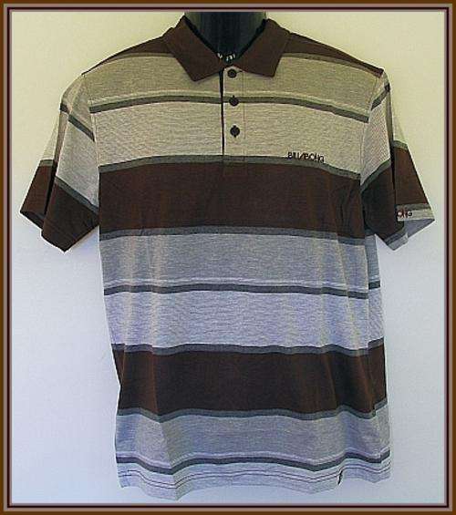 BROWN BILLABONG GOLF SHIRT - Size: X-LARGE - slimfit