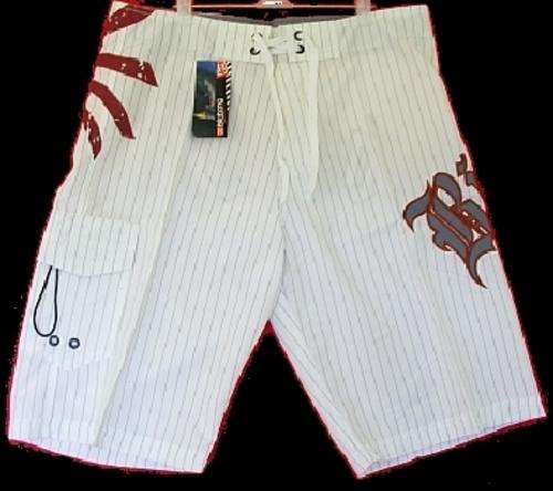 WHITE BILLABONG BOARD SHORTS - Size: 36