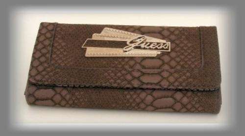 BROWN DESIGNER PURSE