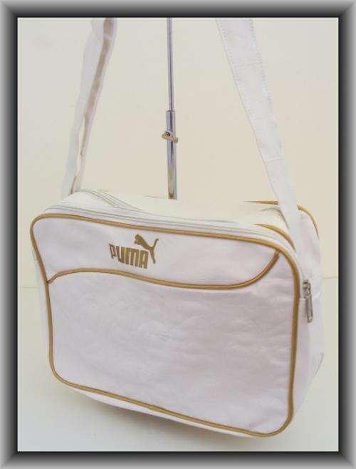 White Puma Messenger Bag