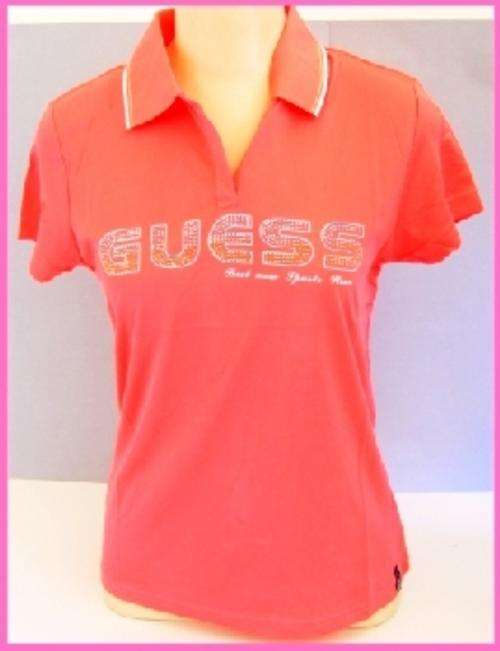 PINK GUESS SHIRT -SIZE : MED - slim fit