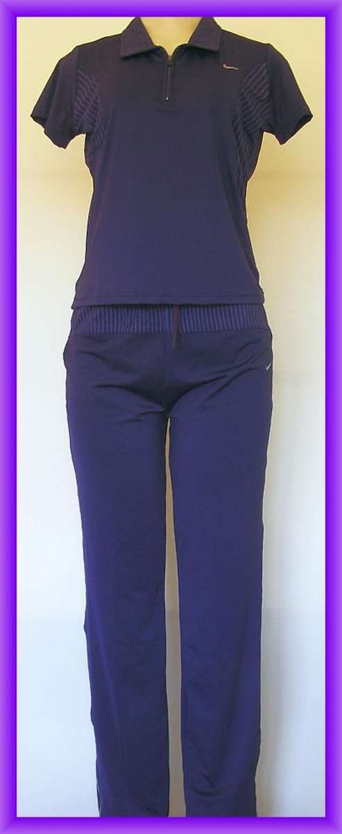 PURPLE NIKE SUMMER TRACKSUIT - SIZE: XXL