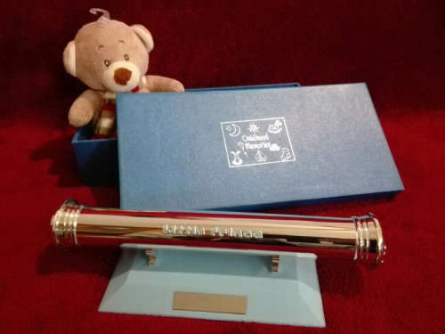 ***BABY BIRTH & CHRISTENING SET - SILVER PLATED***