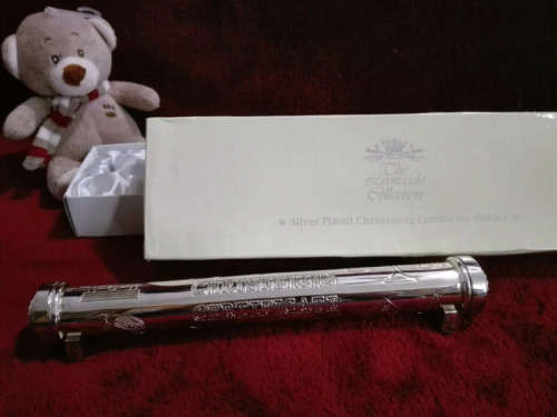 ***BABY BIRTH & CHRISTENING SET - SILVER PLATED***