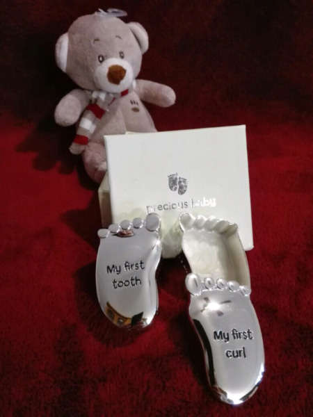 ***BABY BIRTH & CHRISTENING SET - SILVER PLATED***