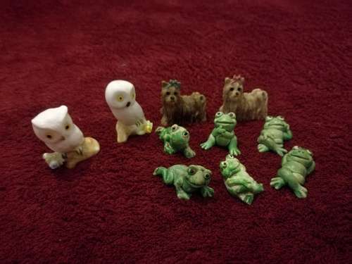 ***COLLECTION OF MINIATURE ORNAMENTS***