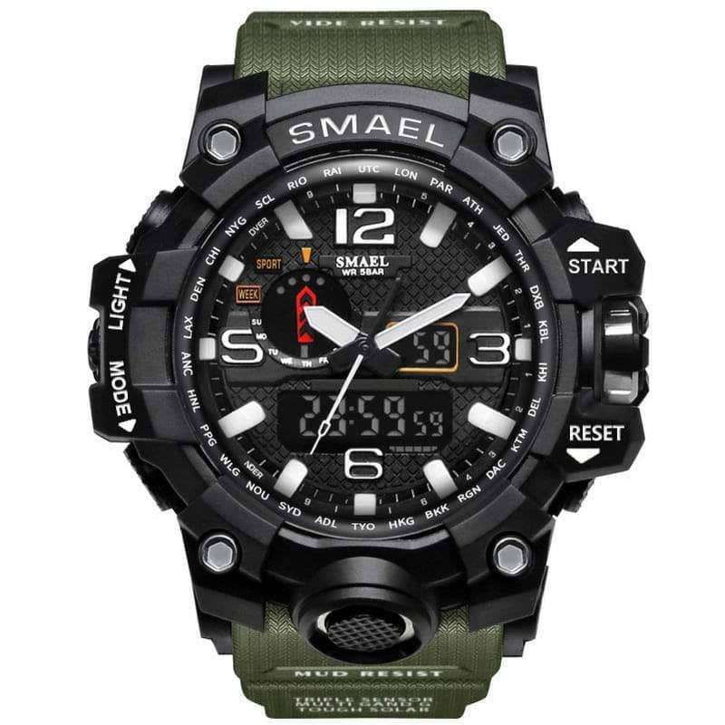 ***GREEN MILITARY WATCH***
