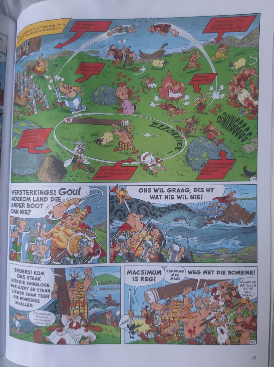 ASTERIX BY GOSCINNY & UNDERZO IN AFRIKAANS!!!