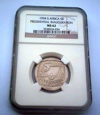 AWESOME !!!! ONLY ONE ON FRIDAY AUCTION !!! NGC GRADED ---- MS62 ---- PRESIDENTIAL INAUGURATION R5