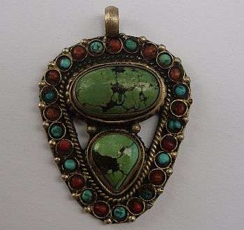 A pendant from Tibet