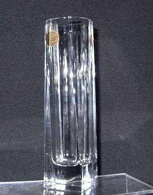 French lead crystal vase