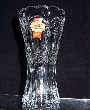 German lead crystal vase