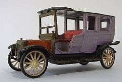 Truly Exquisite - 1906 Panhard et Levassor by JMK , made in France - die cast vintage model - rare
