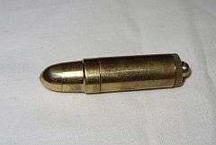 Vintage bullet lighter