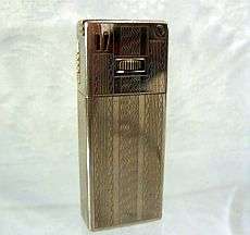 A vintage lighter