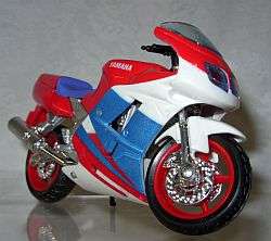 A GREAT MODEL OF A YAMAHA MOTORCYCLE - NOT A TOY