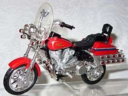 A VERY DETAILED HARLEY DAVIDSON MODEL - NOT A TOY