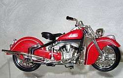 A VERY SPECIAL MODEL - AN INDIAN MOTORCYCLE - NOT A TOY
