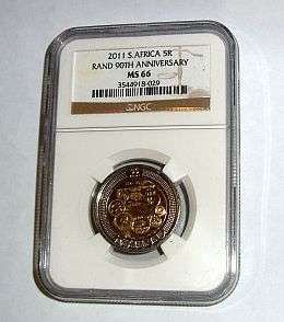 A HIGH GRADE !!!!!! MS66 !!!! 90TH ANNIVERSARY !!!!!