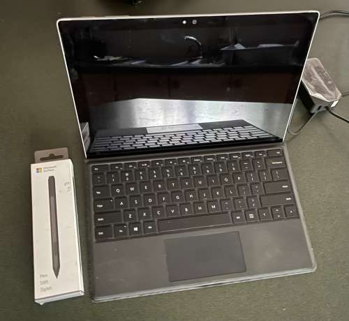 MICROSOFT SURFACE PRO 4*CORE i5-6300U*2.40GHZ*4 GB RAM*128 GB SSD*12.3`* WIND11 PRO** PLUS PENCIL