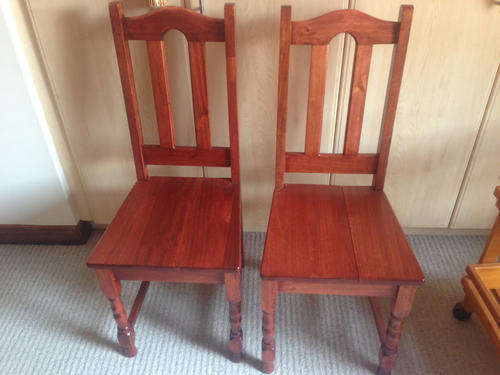2 x Wooden Chairs