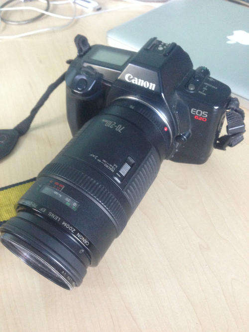 Canon EOS 620 Film Camera and Case