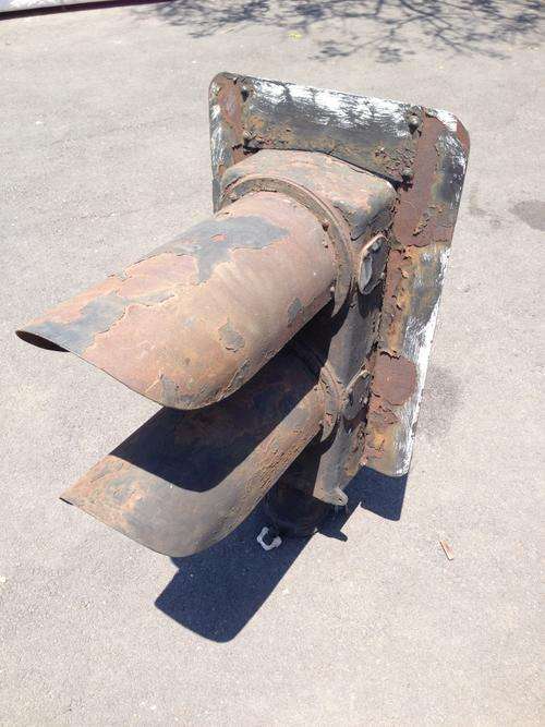 Vintage railway train signal lights