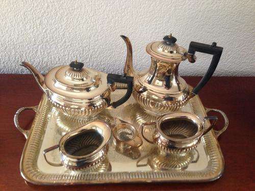 Ashberry Silver Plated Tea and Coffee Set