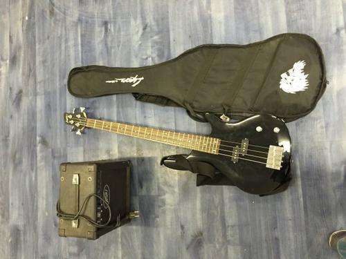 Lyon Electric Bass Guitar and Amp