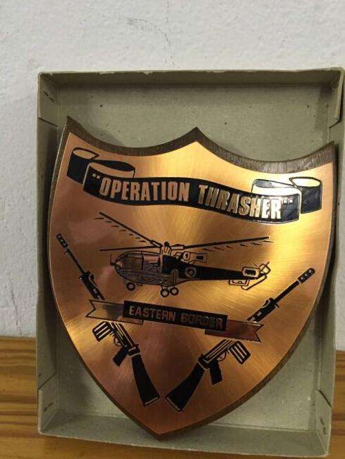 Vintage Military War shield