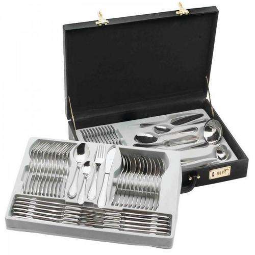 ROSSLER 72pc CutleryStainless Steel Set in SuitCase