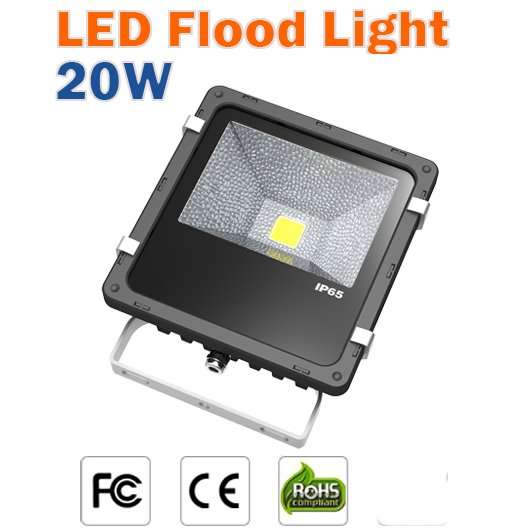 5 UP FOR SALE : LIMITED STOCK: LED****1600 Lumens**** 20W LED Floodlight, Slimline