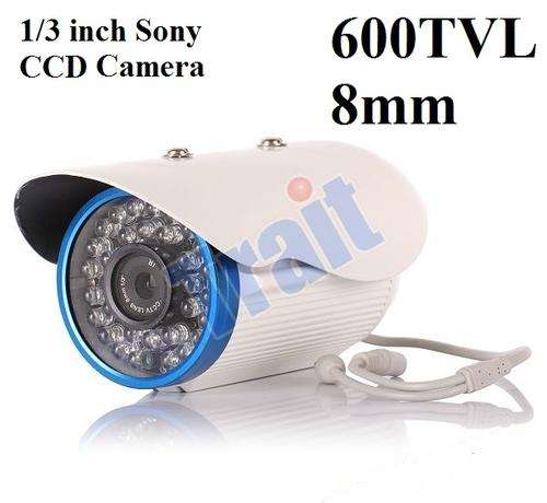 NEW  HUGE 8mm 600TVL IR LED Waterproof CCD CCTV Security Camera with FREE Bracket