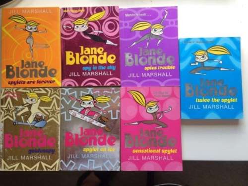 Jane Blonde Series Books - Young Adult Novels By Jill Marshall Now On Auction!!  ONE BID FOR ALL!!