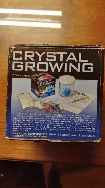 Crystal Growing Set For Sale!! Brand New!! Grow Your Own Crystals!!  EXTREMELY RARE!!