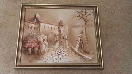 Boris Chezar Original Painting Up For Grabs!! Suburb Condition!! Magnificent!! (Landscape Layout)