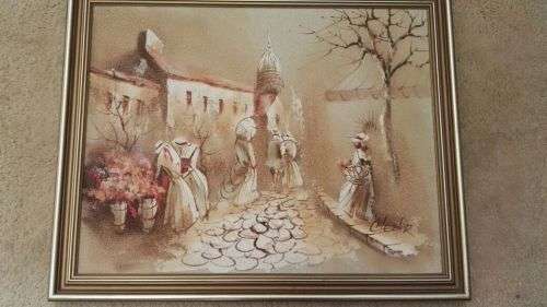 Boris Chezar Original Painting Up For Grabs!! Suburb Condition!! Magnificent!! (Landscape Layout)