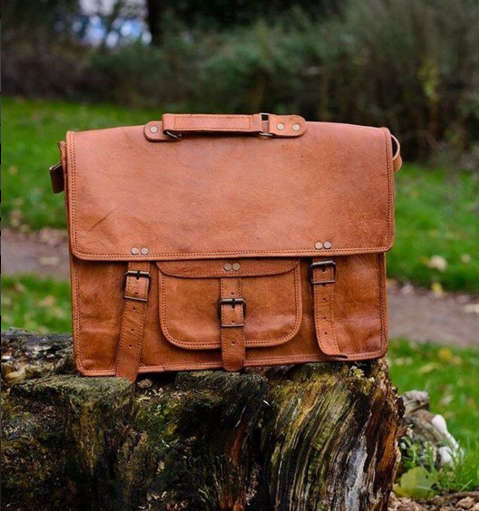 BRAND NEW Leather Laptop Bag With Handle MASSIVE SAVINGS!!! GENUINE LEATHER