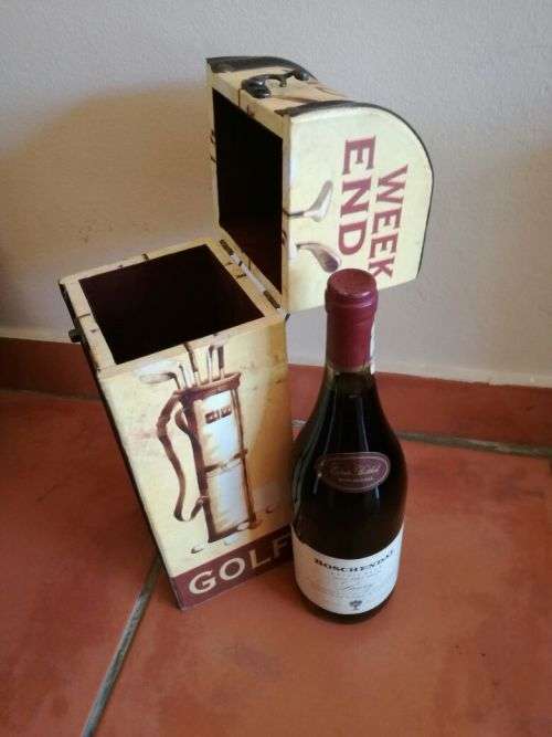 Collectors Wine + Wine Holder!! ALMOST 30 YEARS OLD!! Boschendal Estate Wine Vintage 1987 - Lancy