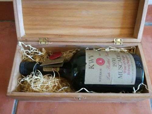 EXTREMELY RARE!! KWV 1930 Muscadel Superior Bin B14 Late Bottled Vintage!! COLLECTORS ITEM KWV