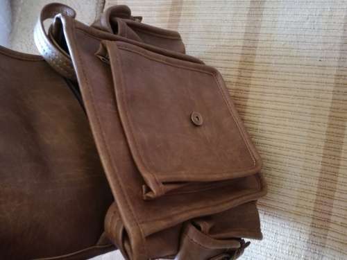 Mini Totem Bags!! Carry Bag For Your Daily Goods And Such An Easy Carry!! Leather Totem Type Bag!!