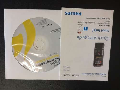 WOW***Philips Digital Voice Recorder DVT2710 with Dragon Software***Practically New**R1 START!!!