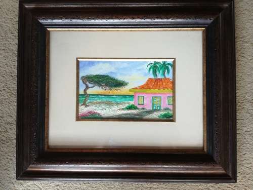 The Wind-Tree By Stella - Original South African Artwork Capturing Cape Culture (Bo Kaap) Unique